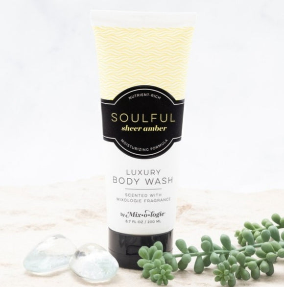 SOULFUL (SHEER AMBER) SCENT/ Luxury Body Wash