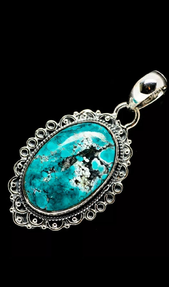 Tibetan Turquoise &  Sterling Silver