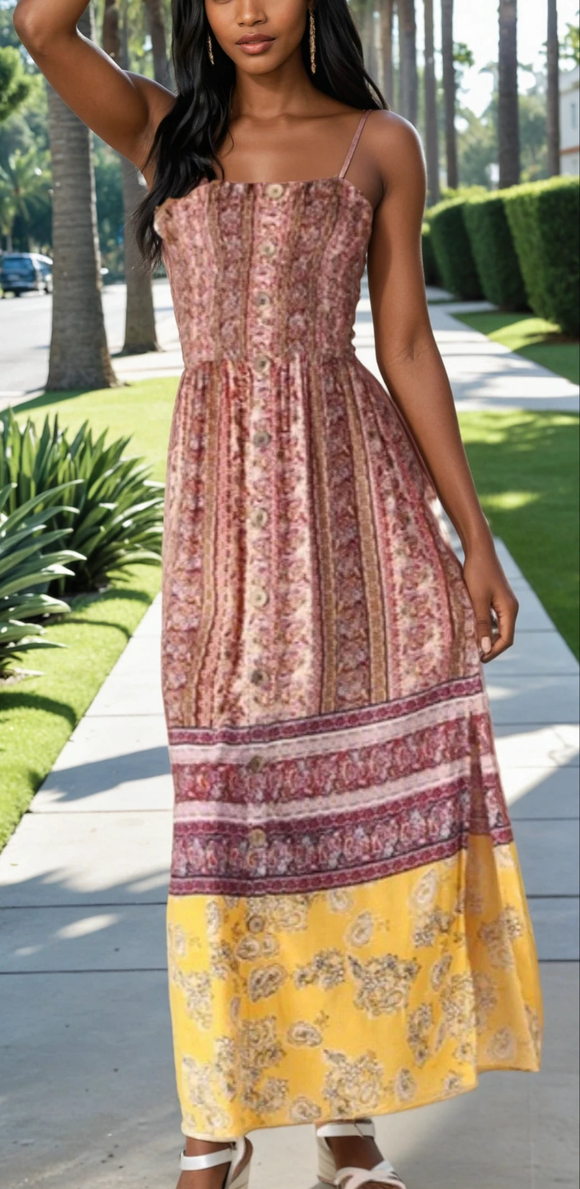 Natural Vibes(Sundress Print)