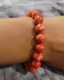 Natural Gemstone Bracelet(Red Emperor Stone)