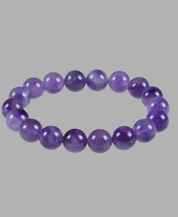 Natural Gemstone Bracelet(Amethyst)