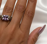 Royal Sparkle ( Sterling Silver)/Size 7