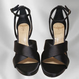 Vince Camuto(Black Satin/8.5
)