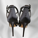 Vince Camuto(Black Satin/8.5
)