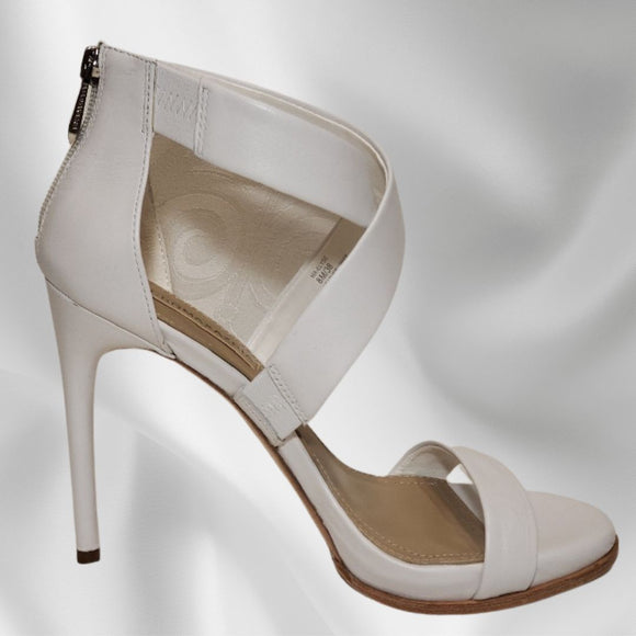 BCBG(White Leather/8)