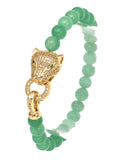 Panther Stone Bracelet (Jade Stone)