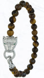 Panther Stone Bracelet (Tiger's Eye Stones)