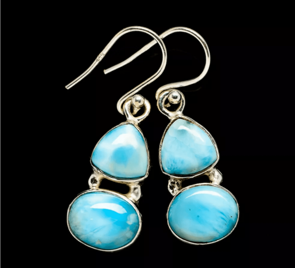 Larimar
& Sterling Silver